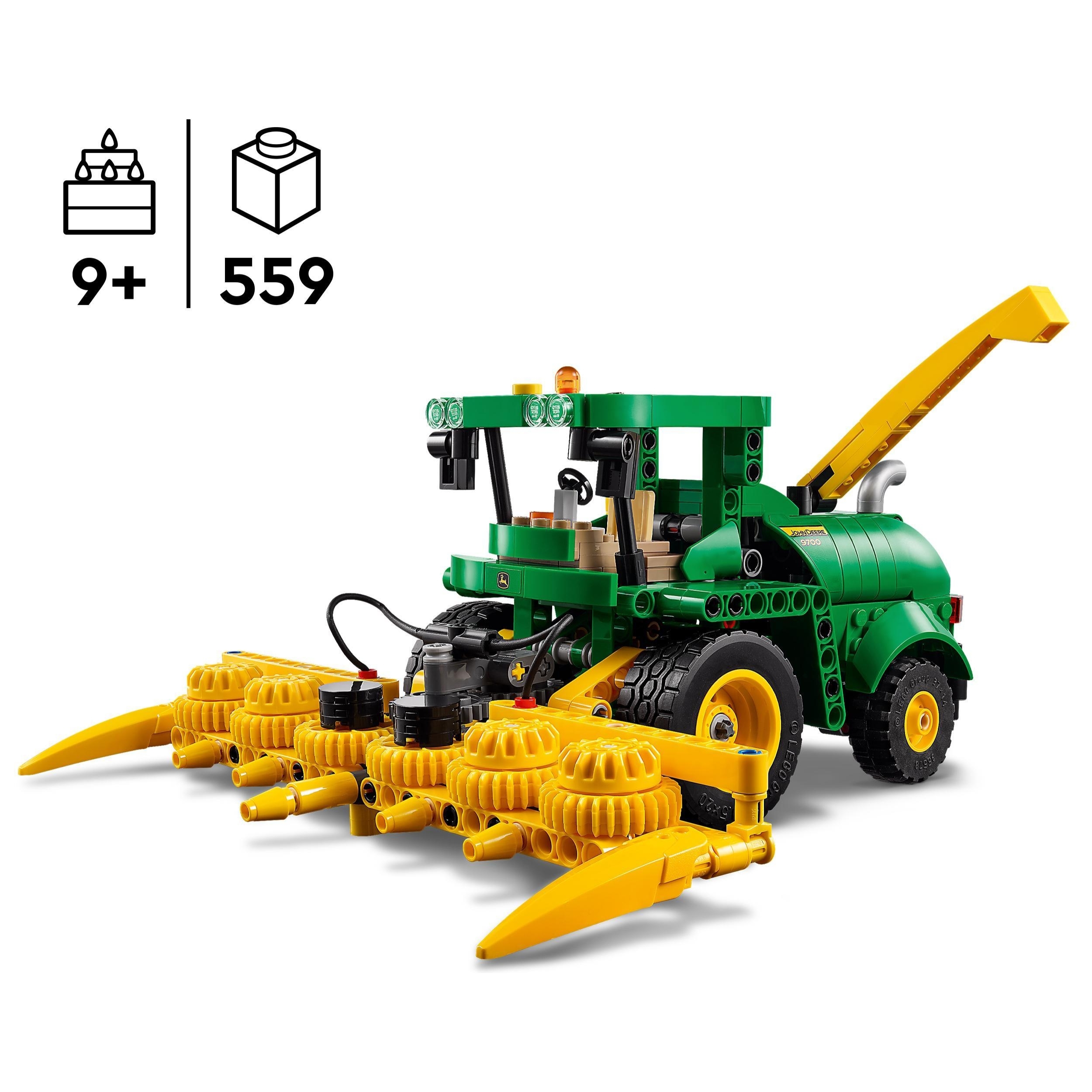 LEGO TECHNIC 42168 - JOHN DEERE 9700 FORAGE HARVESTER