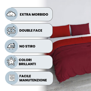 PARURE COPRIPIUMINO VERA - 100% Microfibra - Made in Italy