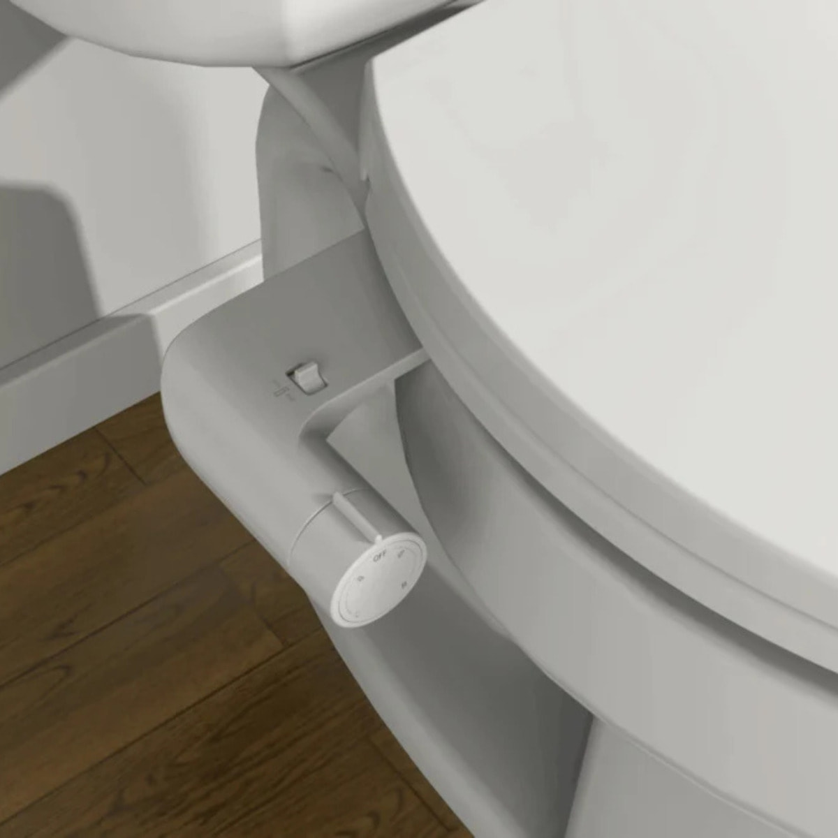 Bidet universel pour abattant de WC, blanc (EASYBIDET)