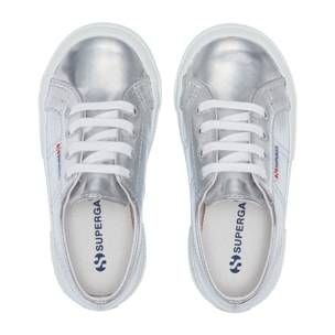 Le Superga Bambina Grigio 2750 KIDS MIRROR SYNTHETIC MATERIAL