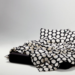 Set 3pzs funda nordica individual: funda nordica (150x220cm w/ 30cm solapa) + sabana bajera (90x200 w/ 30cm solapa) + almohada (50x50cm) 100% algodon