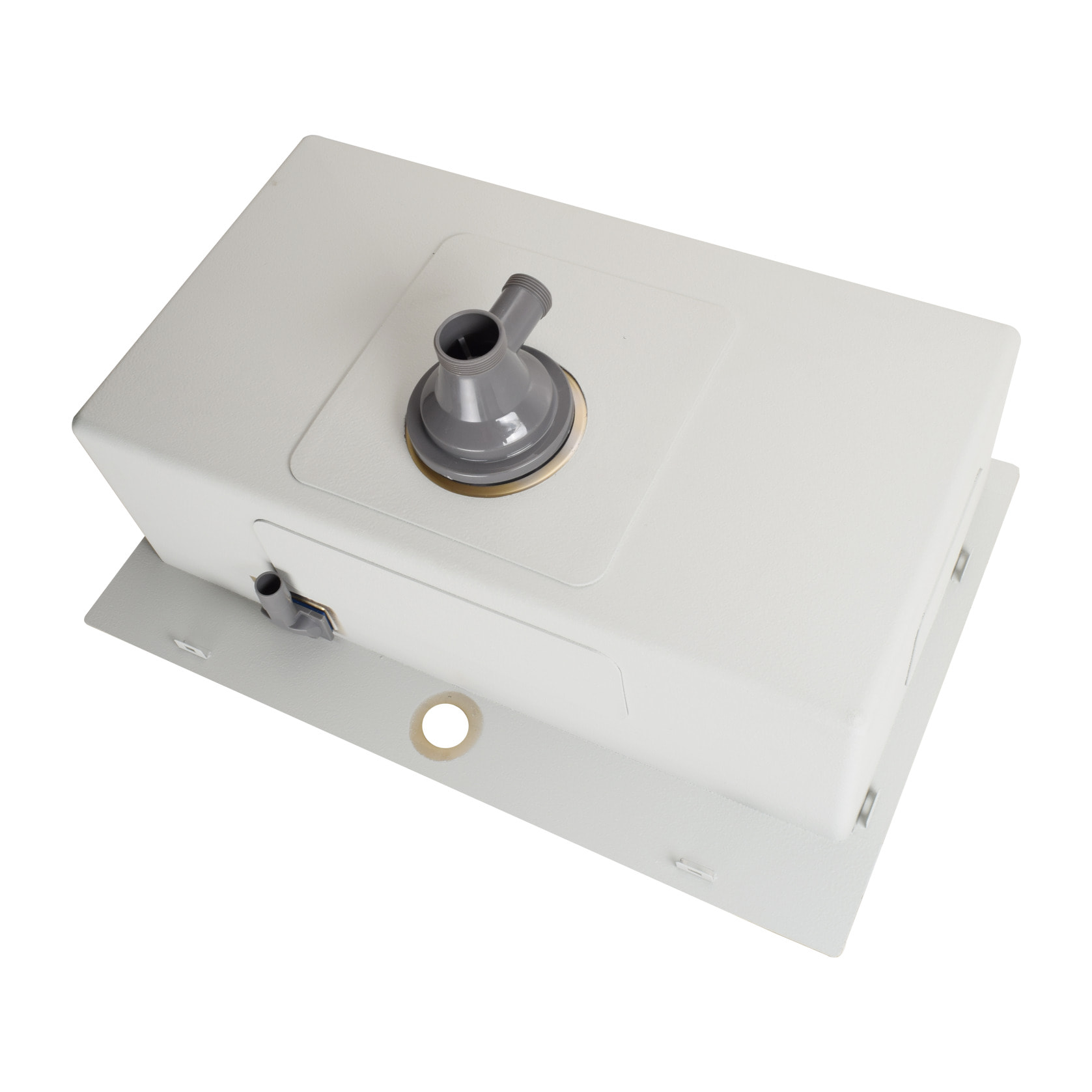 Timeless Évier de cuisine encastrable inox 304, 1 bac, 68x45x21 cm, Cuivre brossé PVD