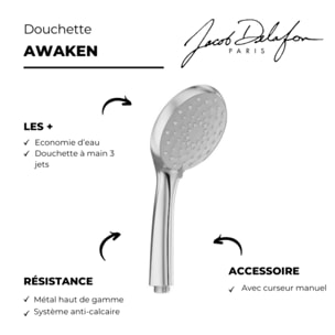 Douchette 3 jets Awaken organic