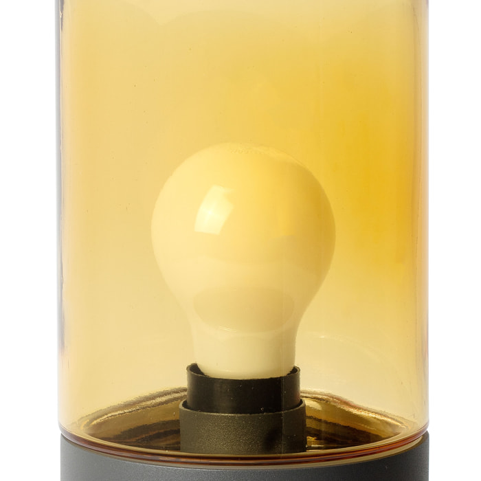 KILA Lampe balise gris foncé H400 ambre