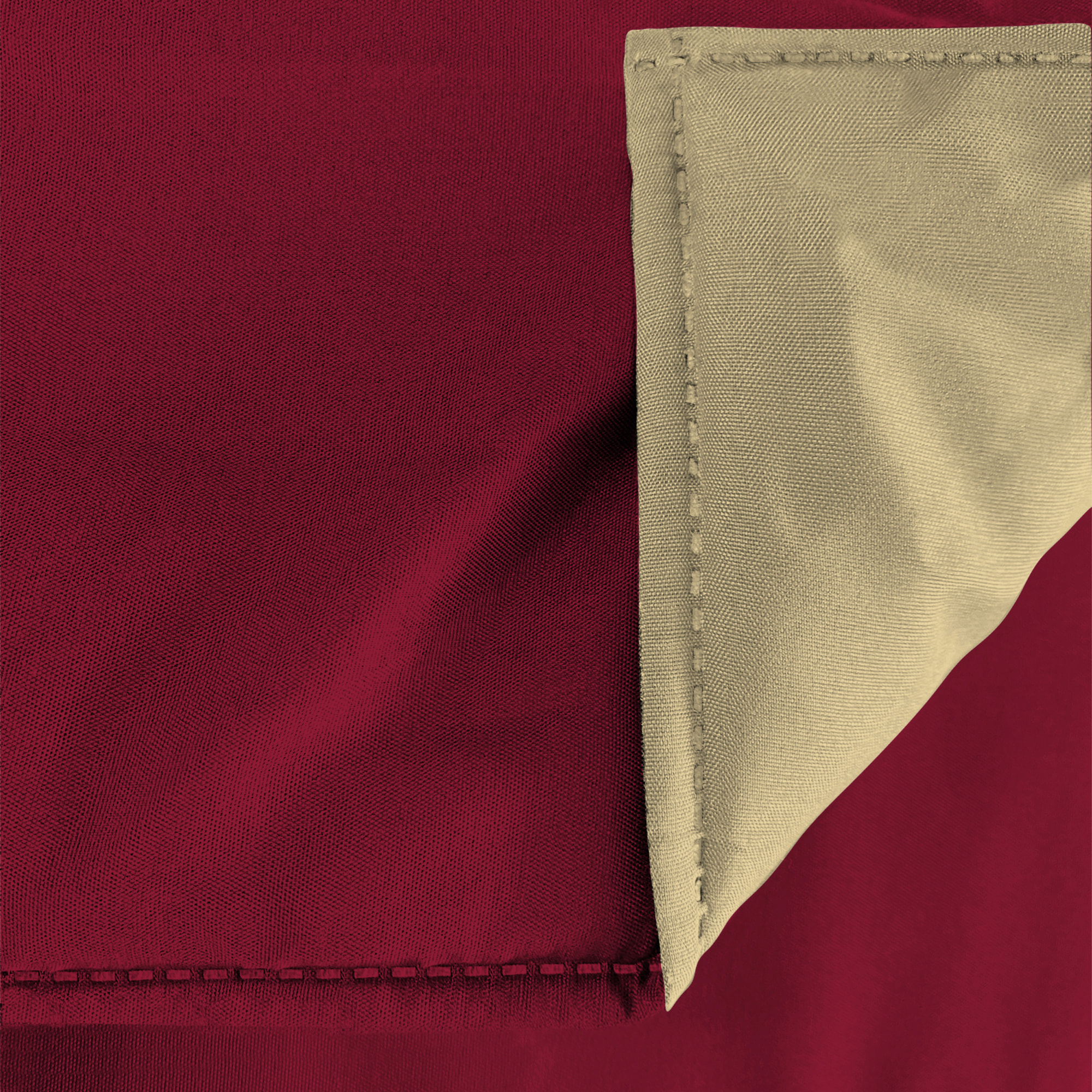 TRAPUNTA INVERNALE ELEGANT, 300gr, Microfibra, Doubleface, Made in Italy - BORDEAUX/PANNA