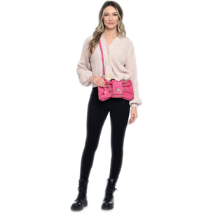 Borsa a spalla Isabella Rhea Rosa