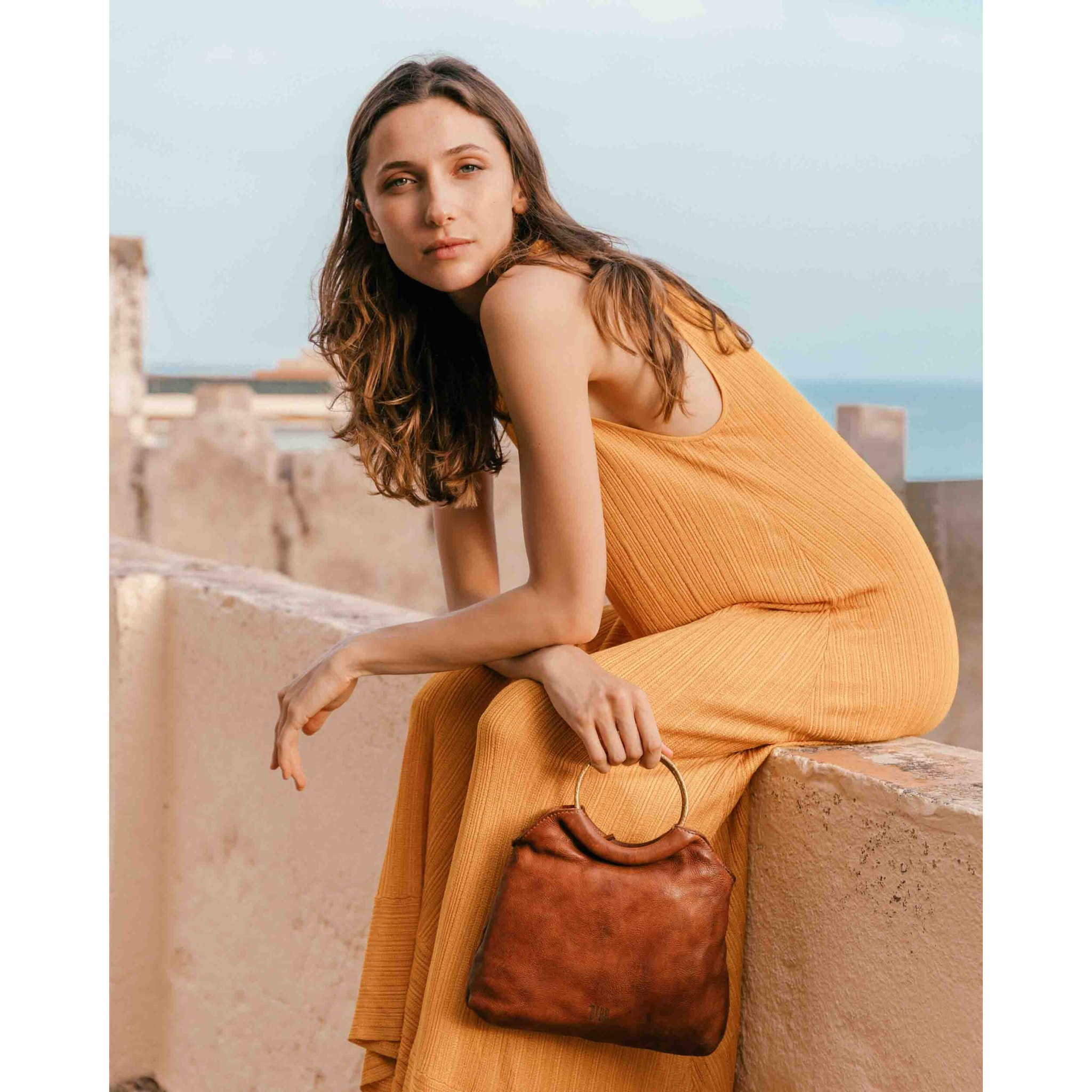 Bolso de hombro BIBA Rox de piel
