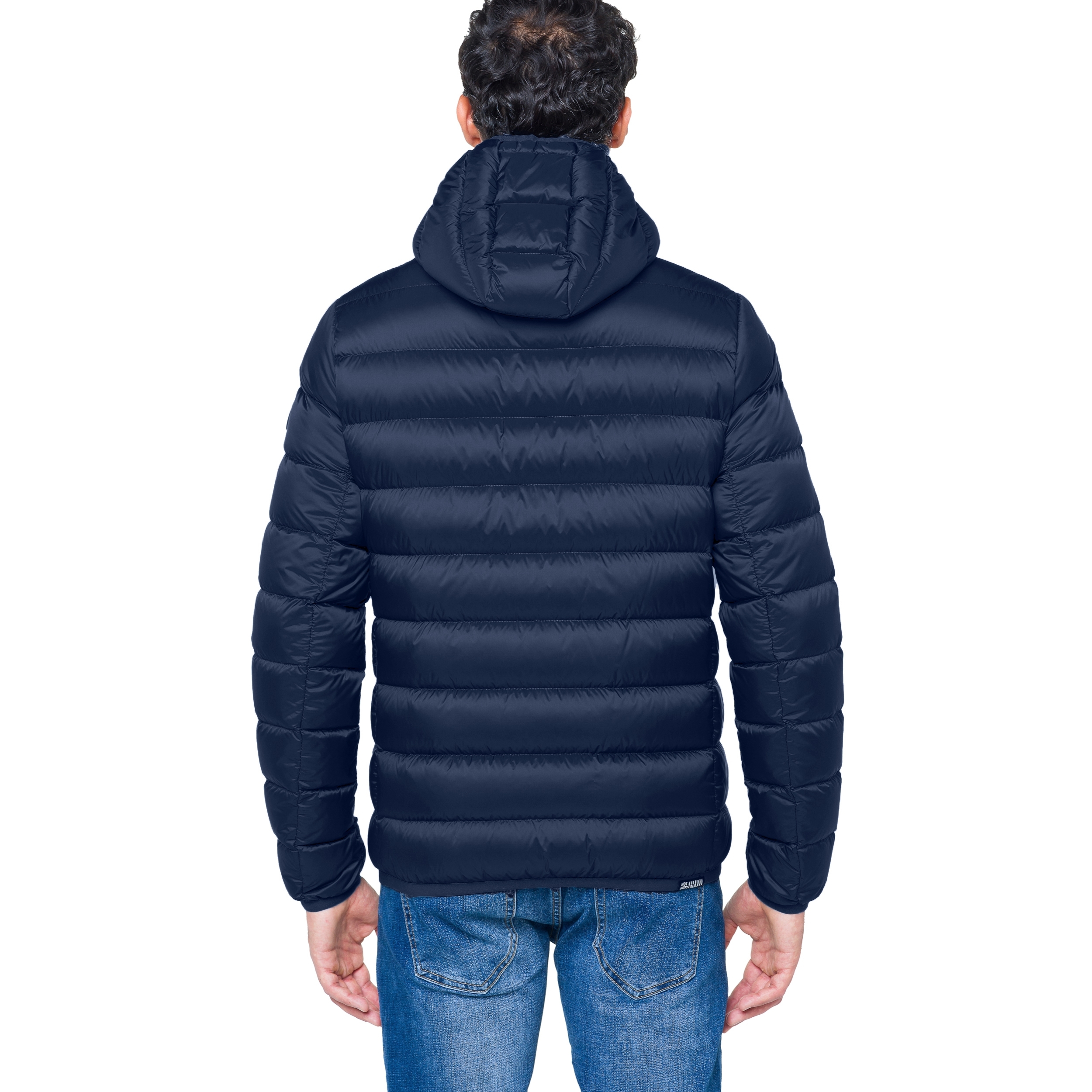 Piumino Hot Buttered Glacier 100% piuma d'oca Blu navy