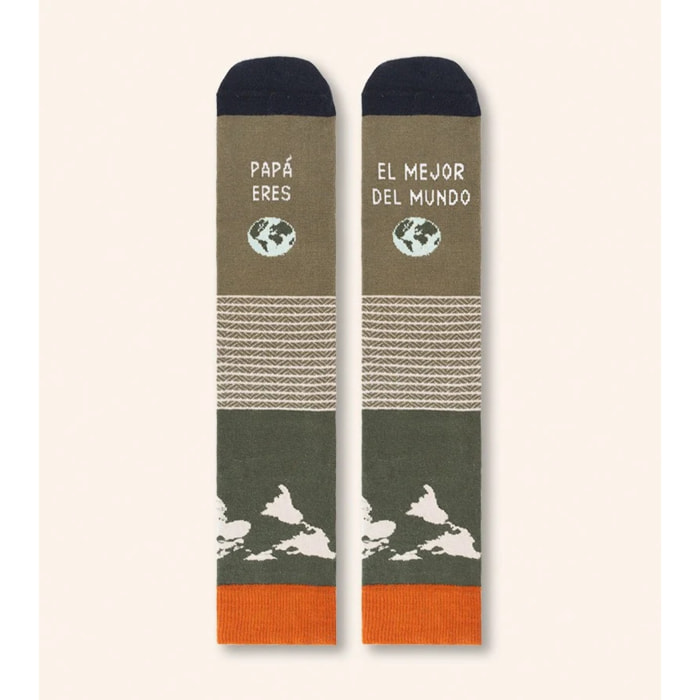 Calcetines "El mejor padre del planeta" talla 42-46