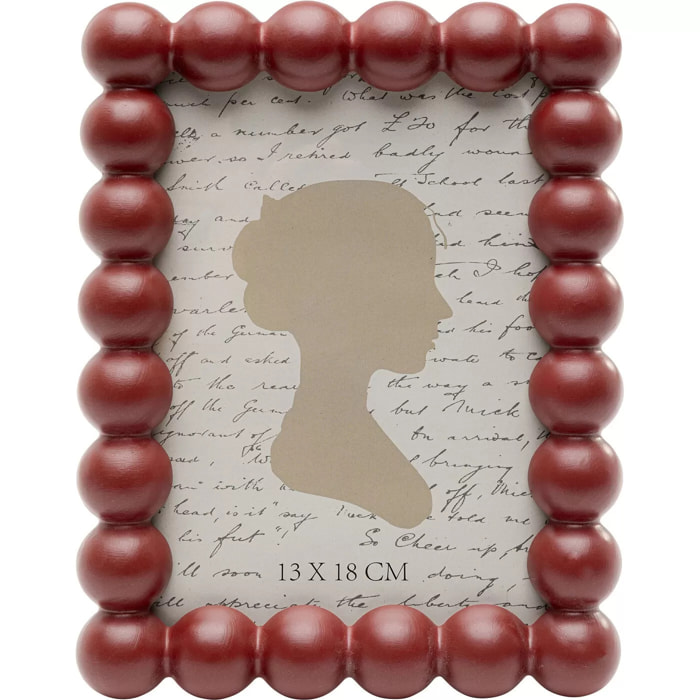 Cadre photo Balls 16x21cm rouge Kare Design