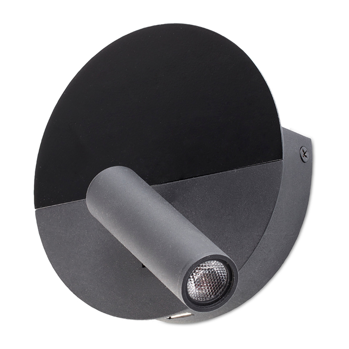 DUAS USB C Lampe applique lecteur noir