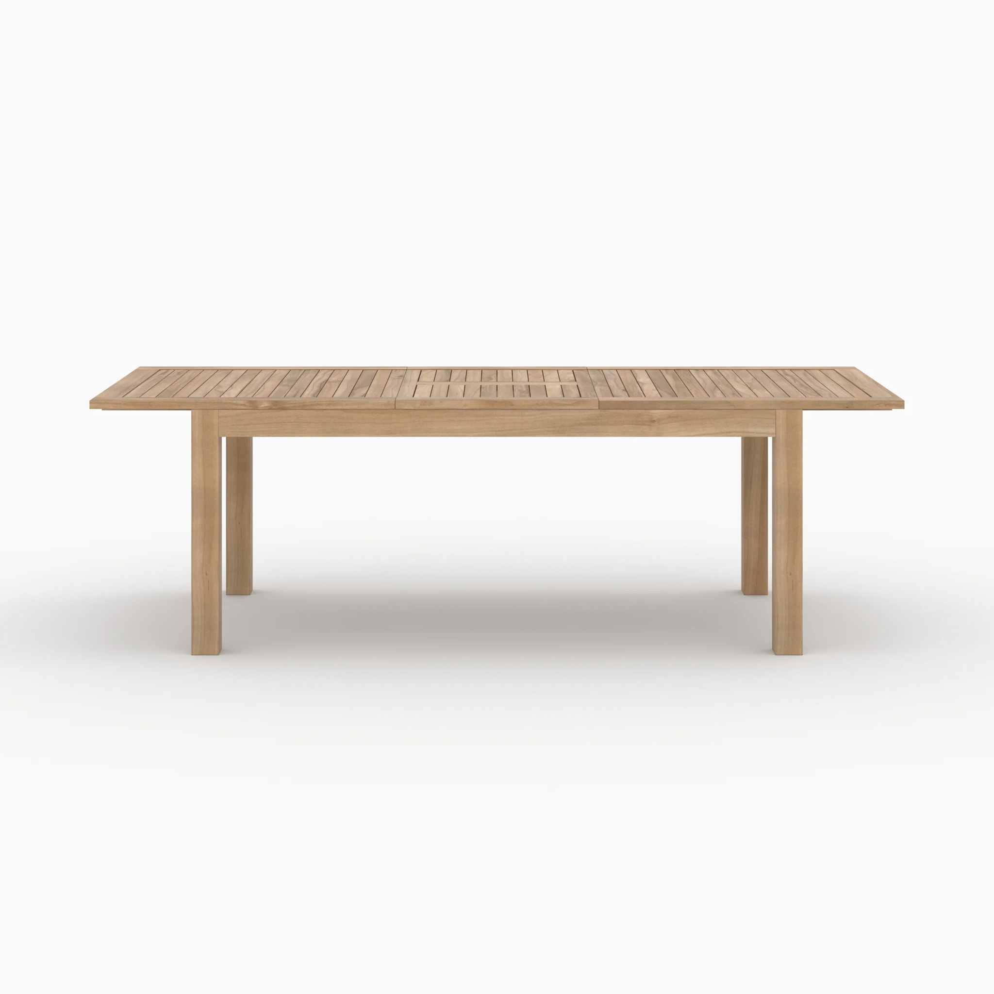 Table de jardin extensible en teck 6 à 10 personnes - Nido