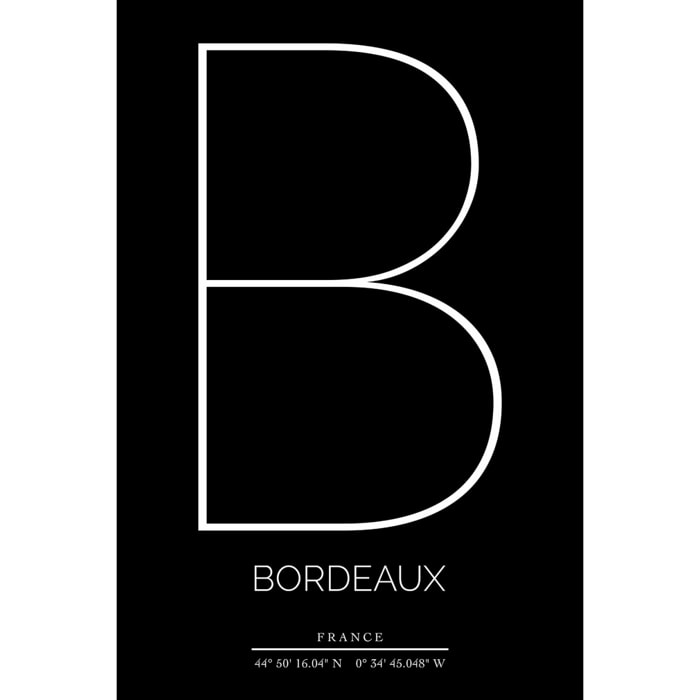Tableau Bordeaux Tableau alu Dibond