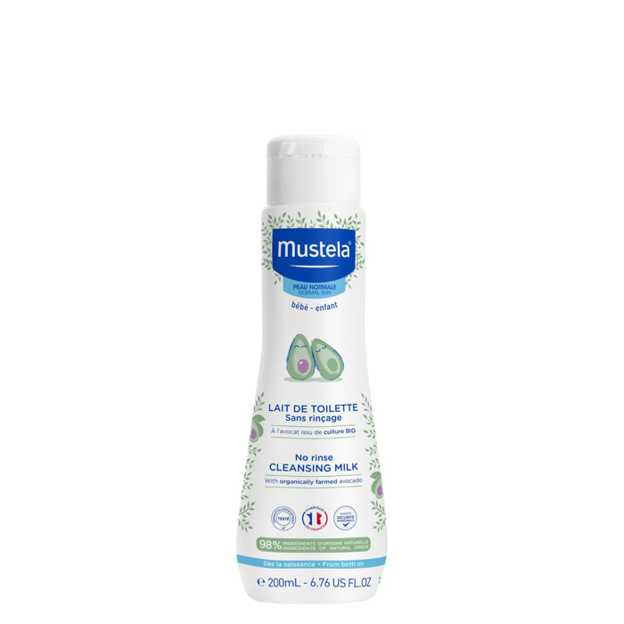 Lait de Toilette sans Rinçage  - A L'Avocat Bio