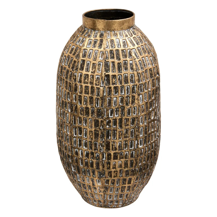 Vase Nora H.48,5cm doré