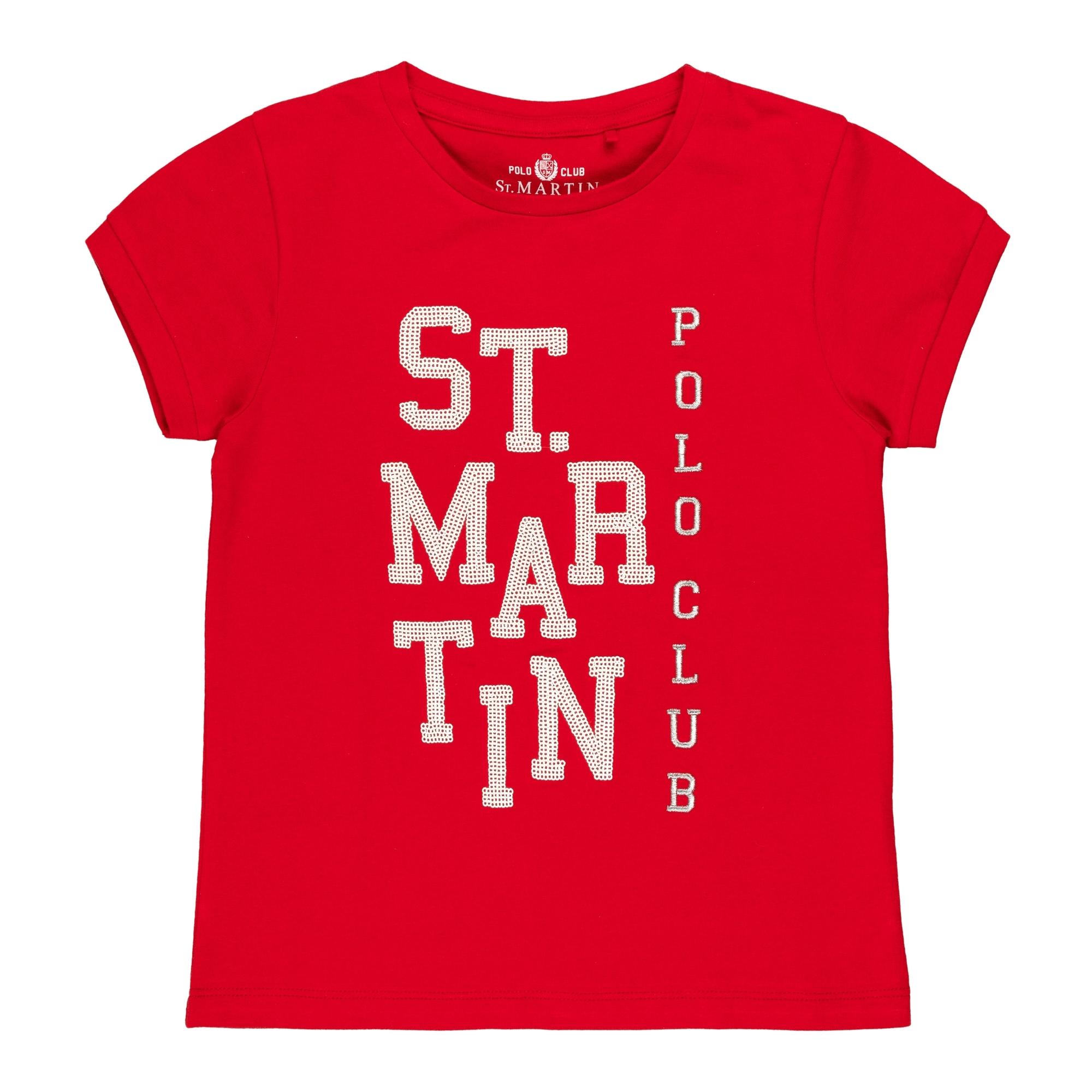 T-shirt jersey Polo Club St Martin Rosso