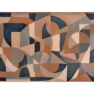 Papier peint Mosaïque Moka Intissé