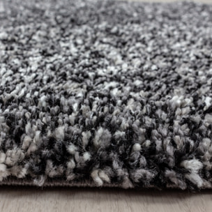 ENJOY - Tapis shaggy à poils longs anthracite