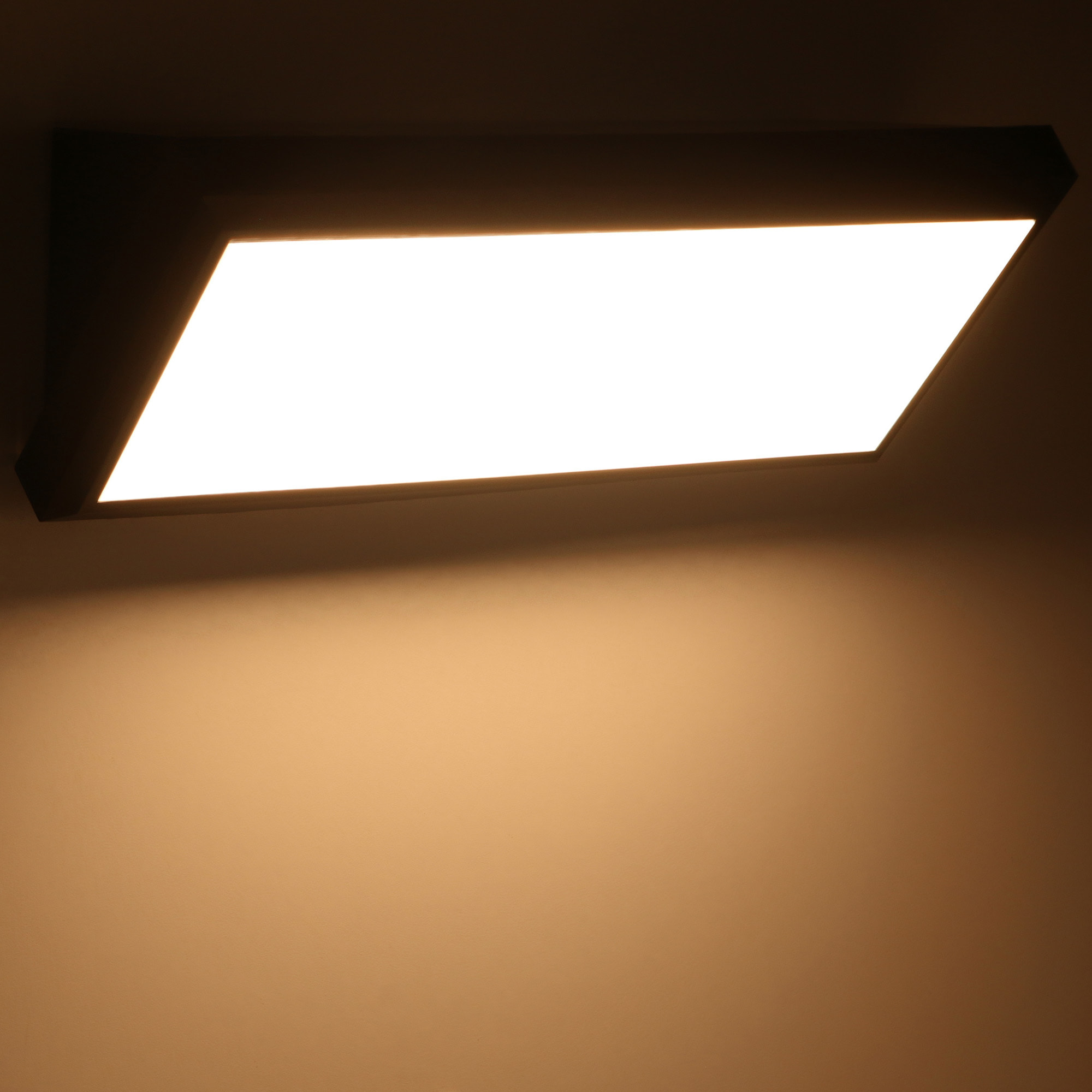 Forlight Aplique Ip65 Samper Led 10,5W 3000K Negro 615Lm