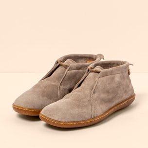 Botines N5290 SILK SUEDE TAUPE / EL VIAJERO color Taupe