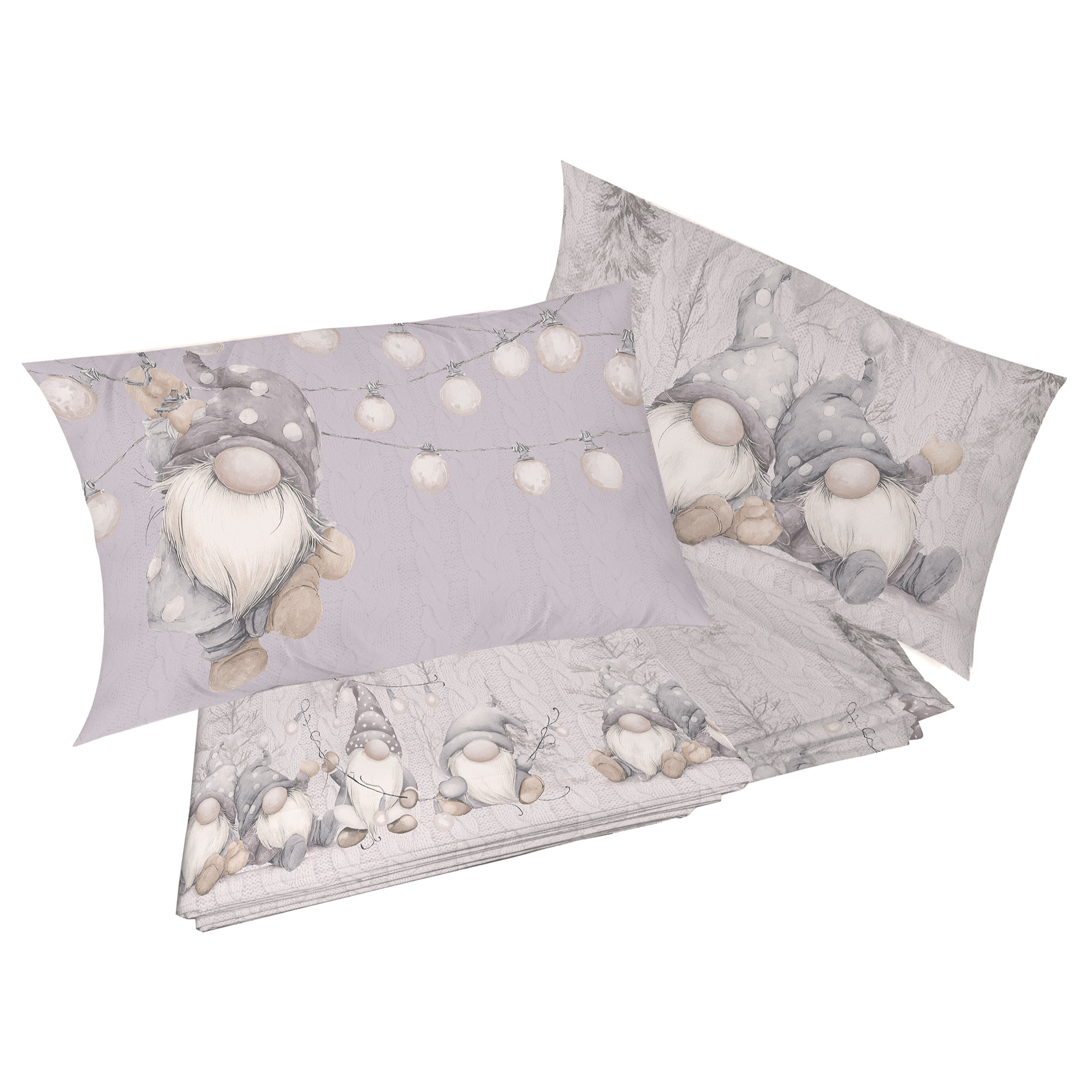 Completo letto nanetti eureka beige