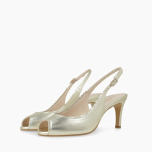 SANDALIAS DORADAS PINTER