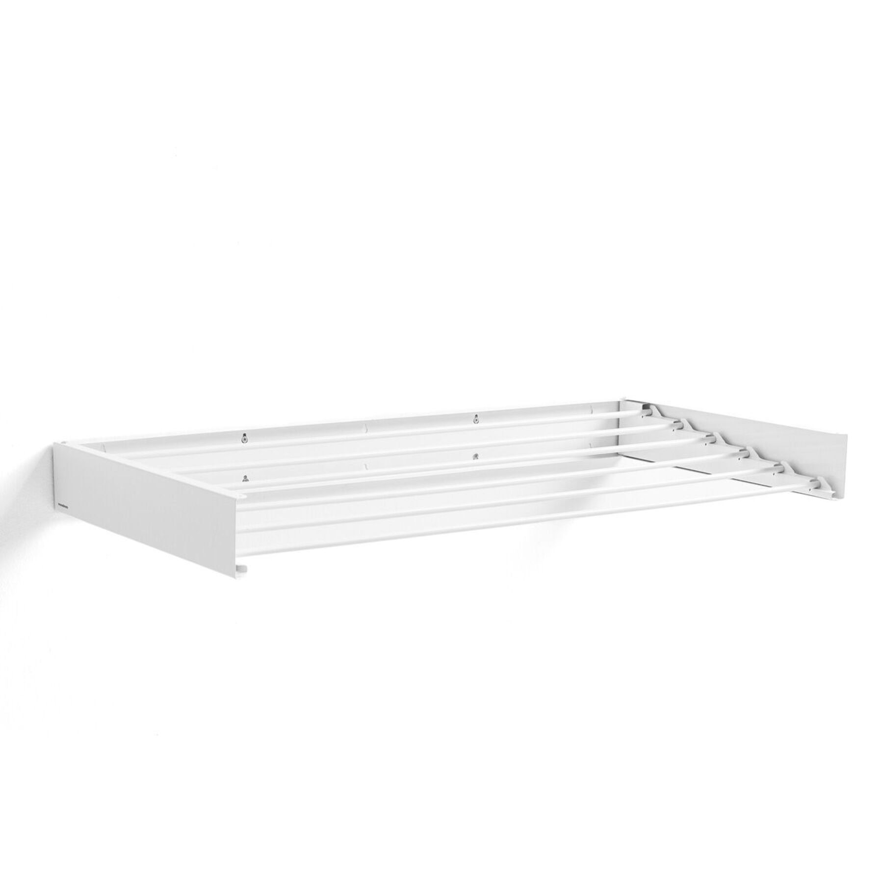 Tendedero de Pared Plegable Extensible Retráctil Dryva 100 InnovaGoods