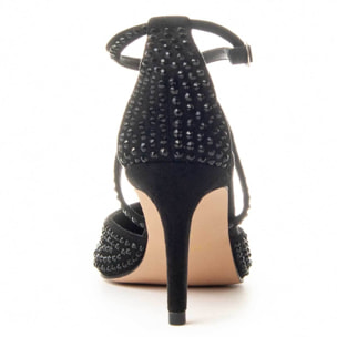 Zapatos De Tacón - Negro - Altura: 8 cm