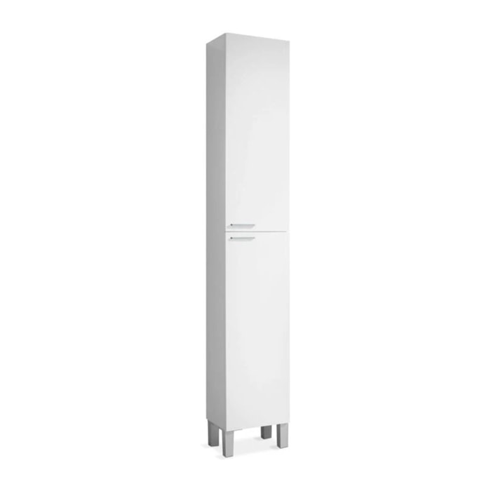 Columna de baño Koncept 2 puertas Blanco brillo