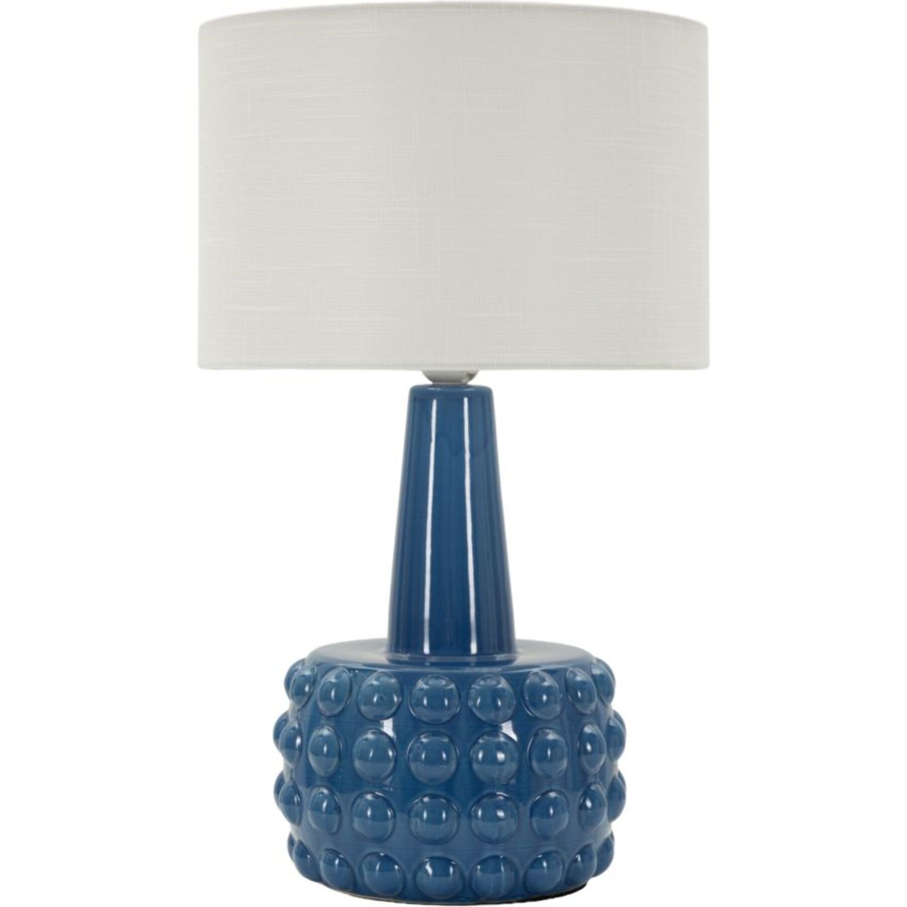 LAMPADA DA TAVOLO GRESS BLU CM Ø 30X51,5