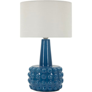 LAMPADA DA TAVOLO GRESS BLU CM Ø 30X51,5