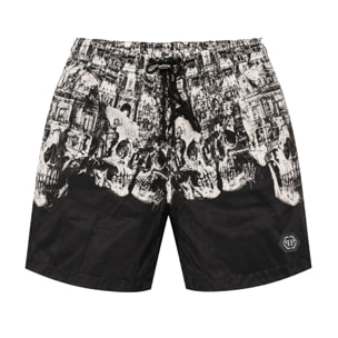 PHILIPP PLEIN Pantalones cortos SKULL