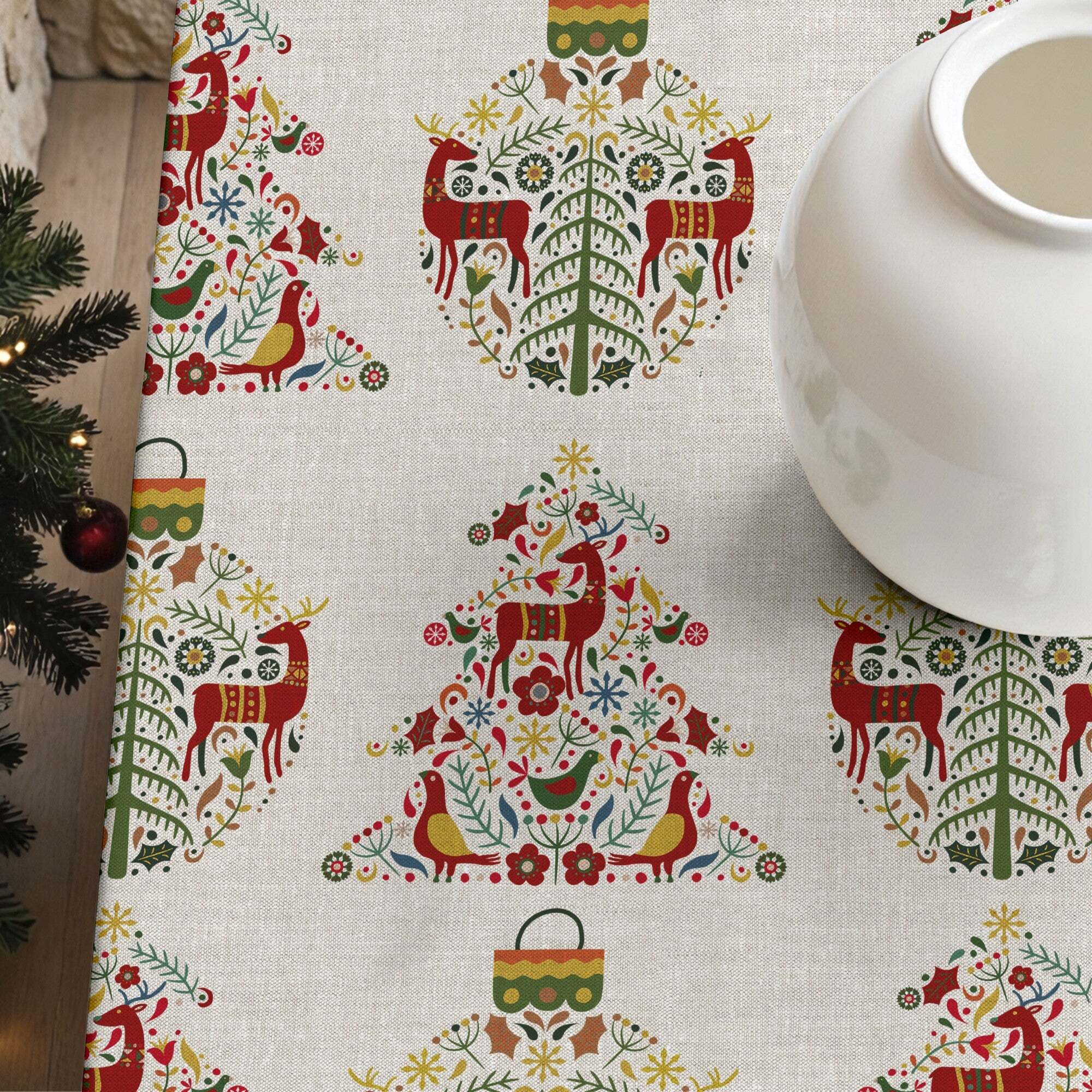 Nappe en résine Anti-tâches Merry Christmas 71