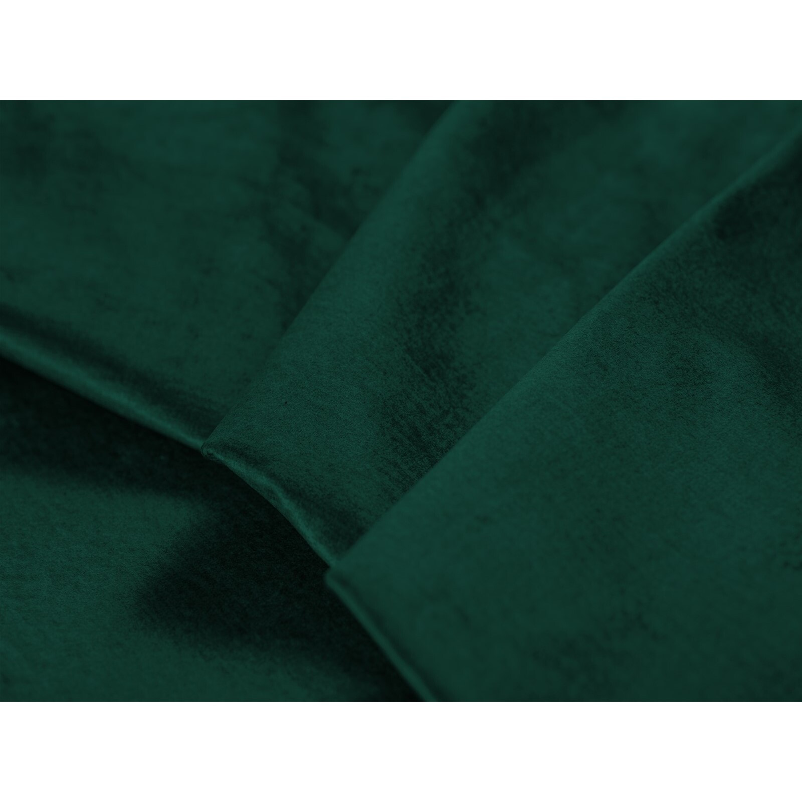 Canapé d'angle droit convertible avec coffre de rangement "Clinton" 5 places en velours vert bouteille