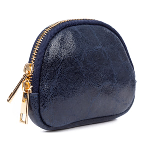 Baratili monedero portatodo mujer. Piel auténtica Cavallino y Dollaro.