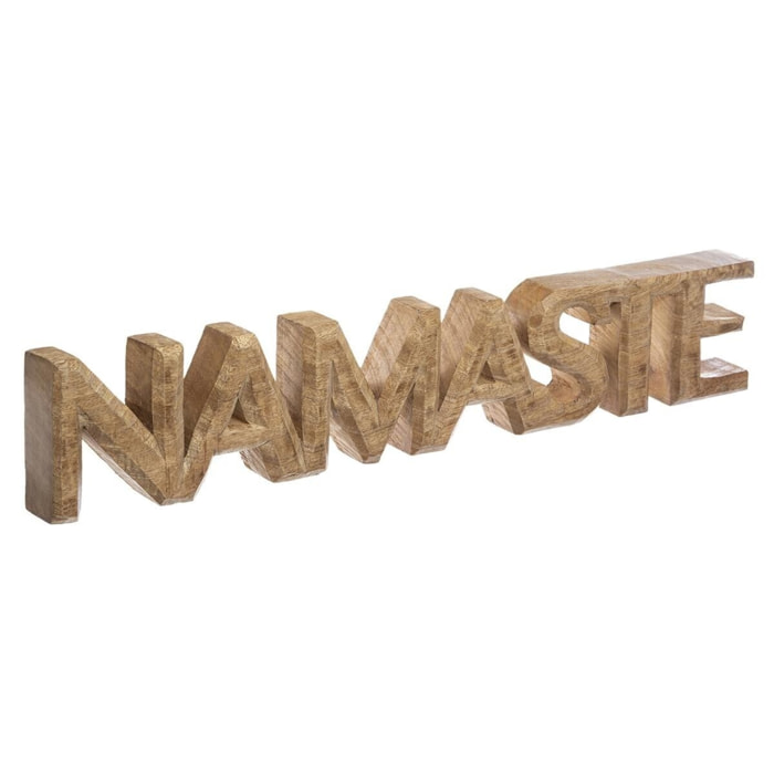 Namaste palabra madera l 54 cm