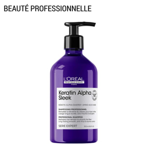Serie Expert Keratin Alpha Sleek - Shampoing Disciplinant à la Kératine