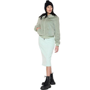 Never Without Chaqueta Sherpa suave de invierno para mujer