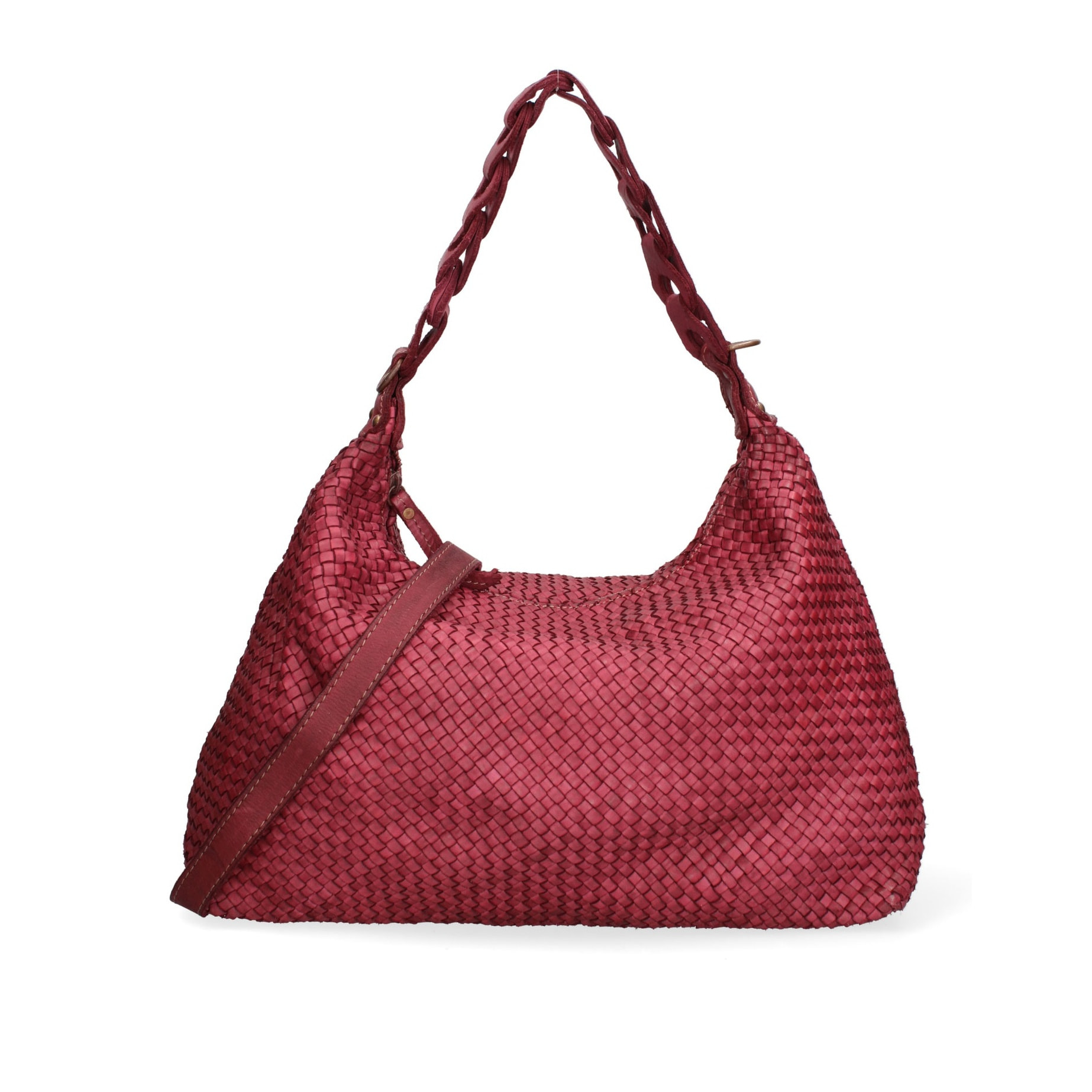 Borsa a spalla da donna - Modello Asteria - Vera pelle - 46.0 x 33.0 x 15.0 cm