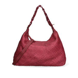 Borsa a spalla da donna - Modello Asteria - Vera pelle - 46.0 x 33.0 x 15.0 cm