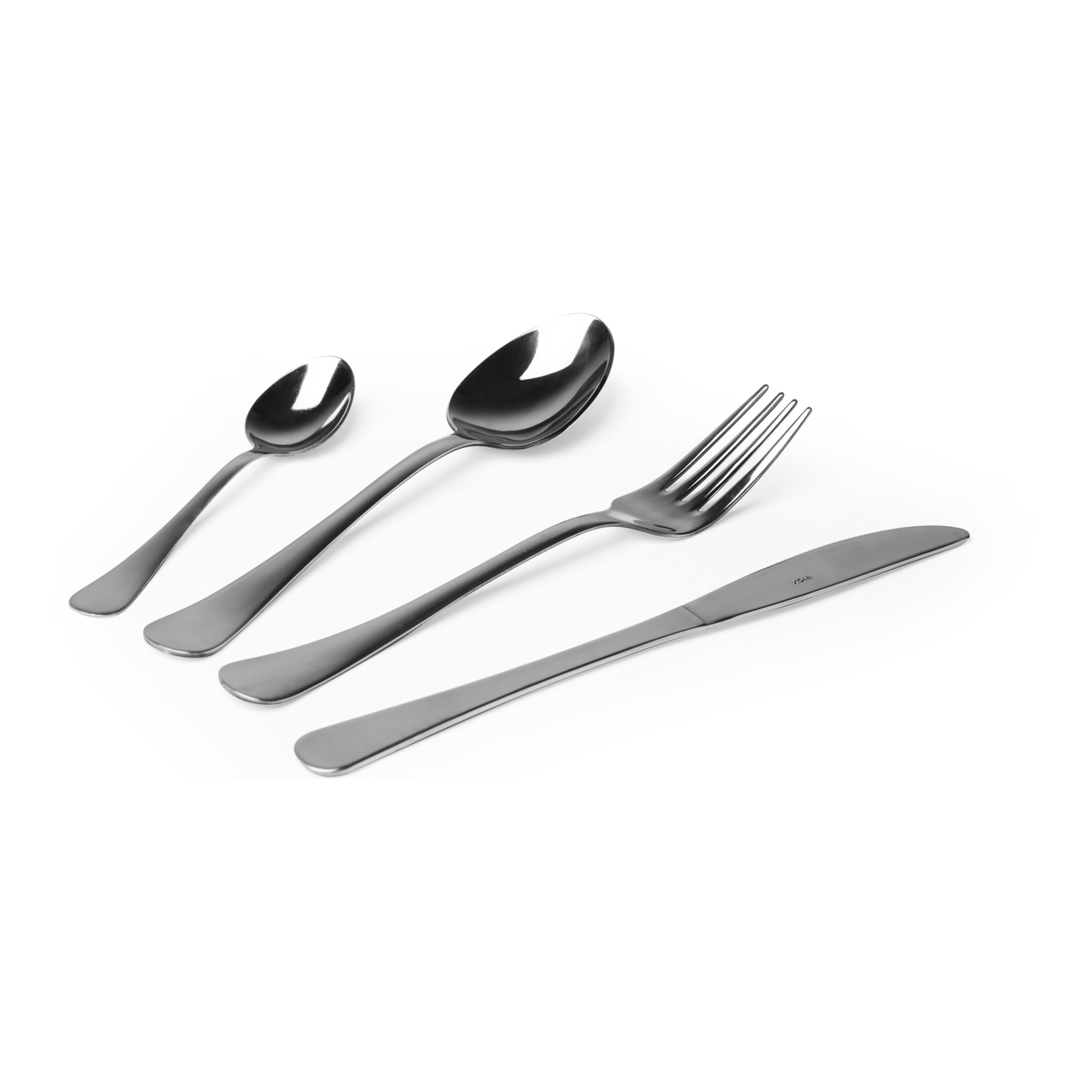 Service 24 couverts Excelsa – Milano, Acier Argenté