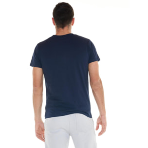 Camiseta hombre Sporty Fluo logo grande