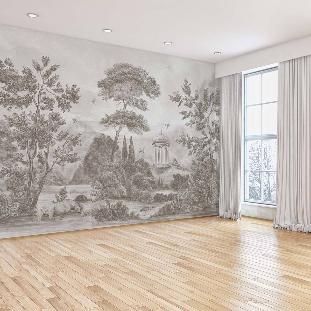 Papier peint panoramique Héritage Antique Intissé