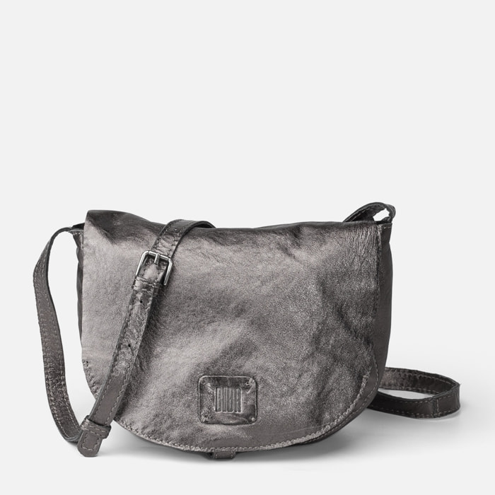 Bandolera BIBA Chester Smog de piel