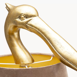 Lampe pélican doré Kare Design