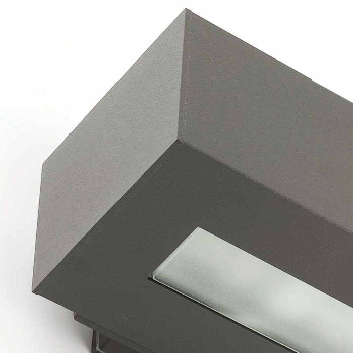 WEST-2 Lampe applique gris foncé