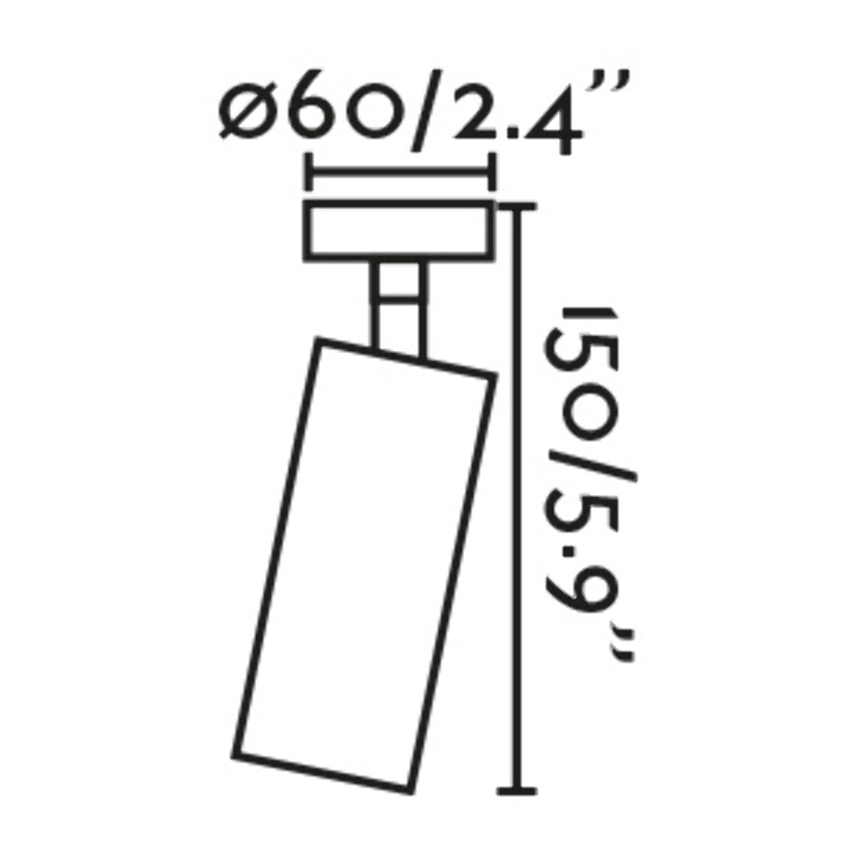 STAN LED Projecteur noir 3000K