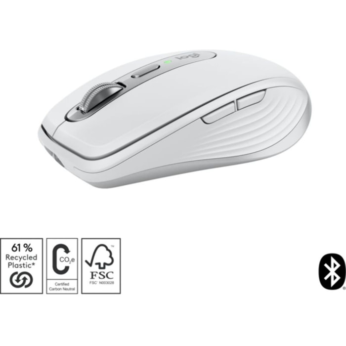 Souris sans fil LOGITECH MX anywhere 3S Silencieuse Pale Grey