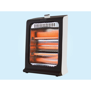 Chauffage halogène 800W deux puissances et faible consommation
