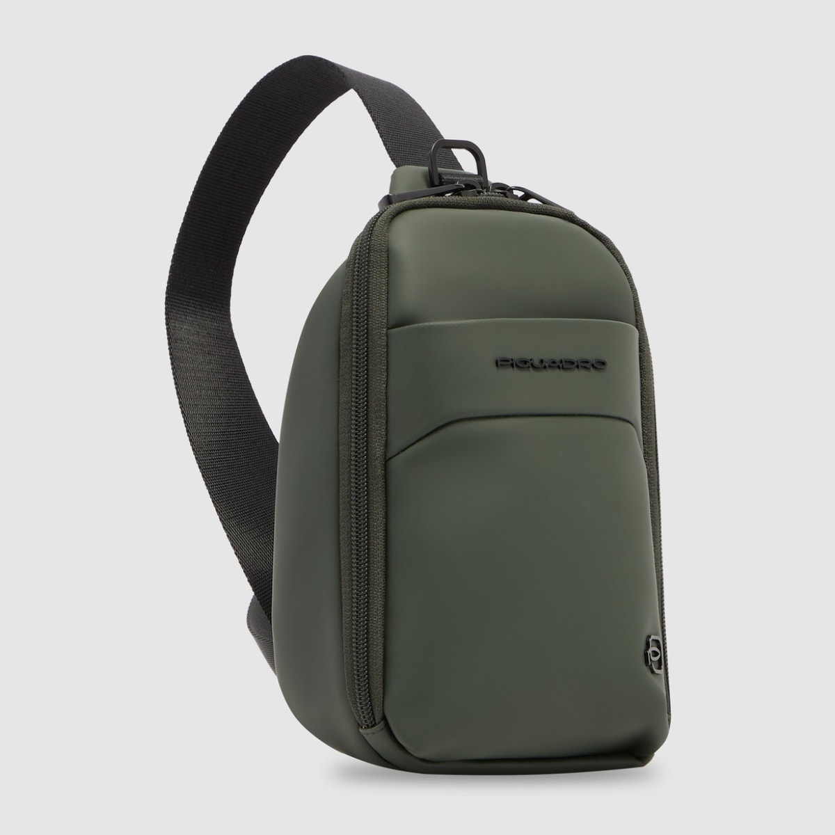 Piquadro Porta smartphone tessuto gommato